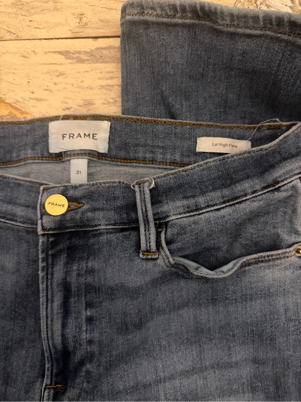 FRAME Le High Flare jeans - Picture 5 of 5